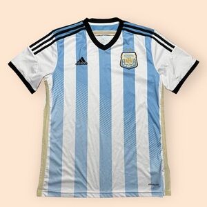 Argentina Adidas World Cup Jersey 2013 Kit Men’s Medium Preowned